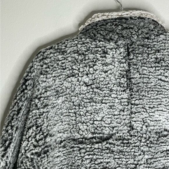 Altar’d State Quarter Zip Sherpa Fleece Pullover Size Large - Picture 9 of 16